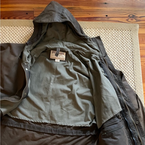 Filson Jackets & Coats Filson All Season Wax Rain Coat Medium